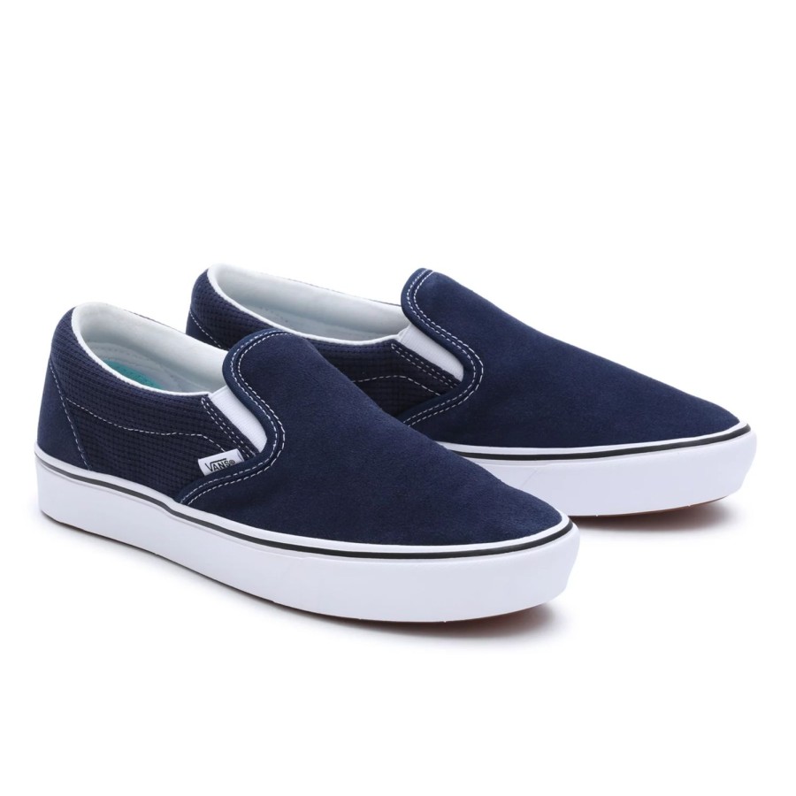 Damen VANS Slip-On-Schuhe | Comfycush Slip-On Schuhe Blau