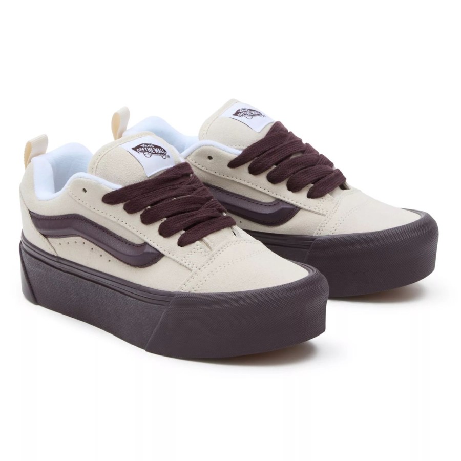 Damen VANS Low-Top Sneaker | Knu Stack Schuhe Braun