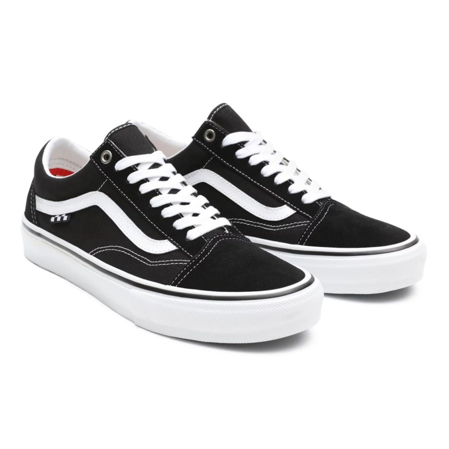 Herren VANS Low-Top-Schuhe | Old Skool Skateschuhe Schwarz