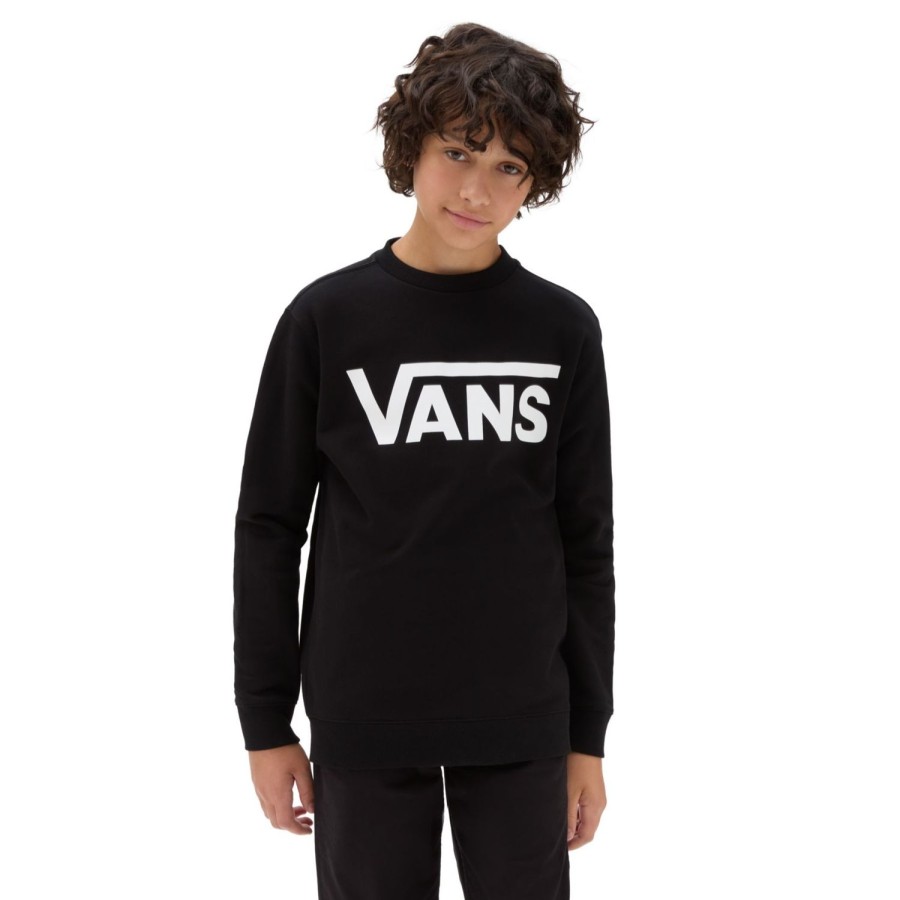 Kinder VANS Jungen-Bekleidung (8-14+) | Jungen Vans Classic Sweatshirt (8-14 Jahre) Schwarz