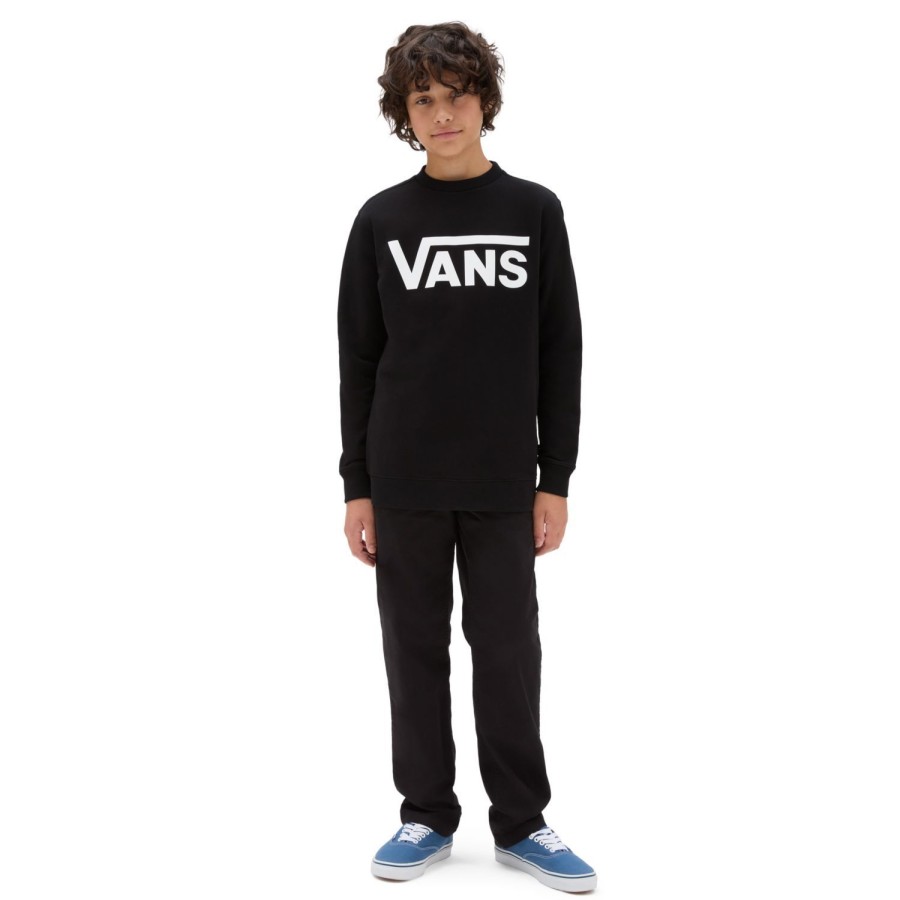 Kinder VANS Jungen-Bekleidung (8-14+) | Jungen Vans Classic Sweatshirt (8-14 Jahre) Schwarz