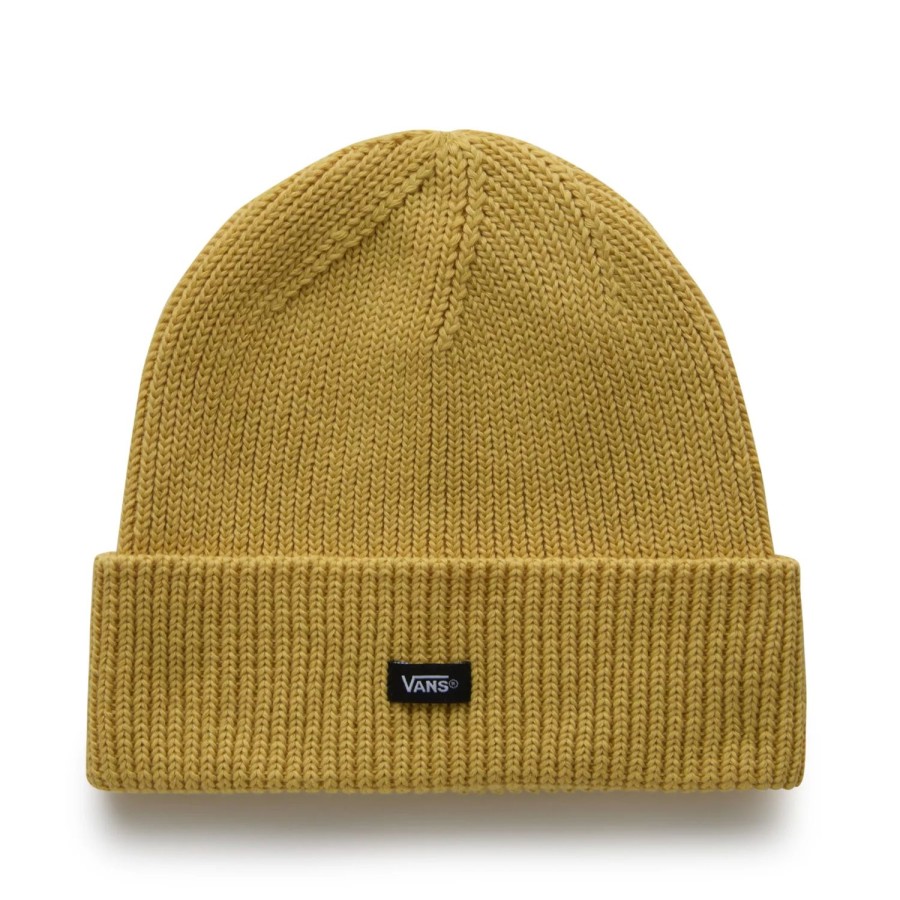 Herren VANS Mutzen, Caps & Hute | Post Shallow Cuff Beanie Mutze Gelb