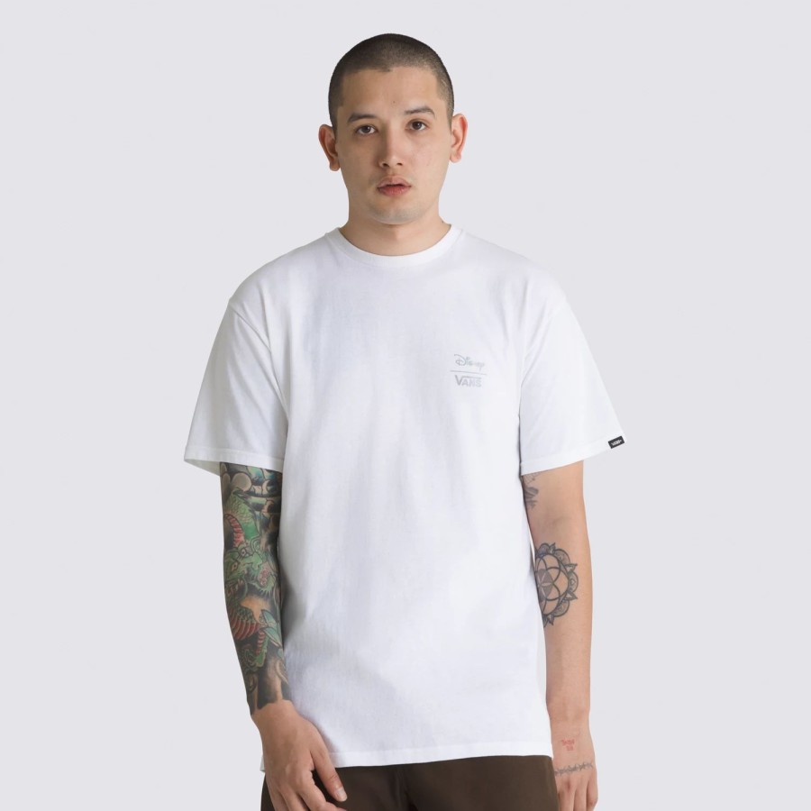 Herren VANS T-Shirts & Tank Tops | Disney X Vans Music Box T-Shirt Weis