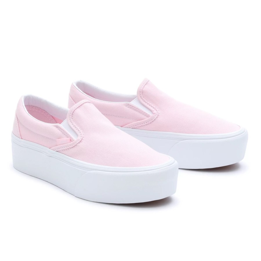 Damen VANS Classics | Classic Slip-On Stackforms Schuhe Rosa