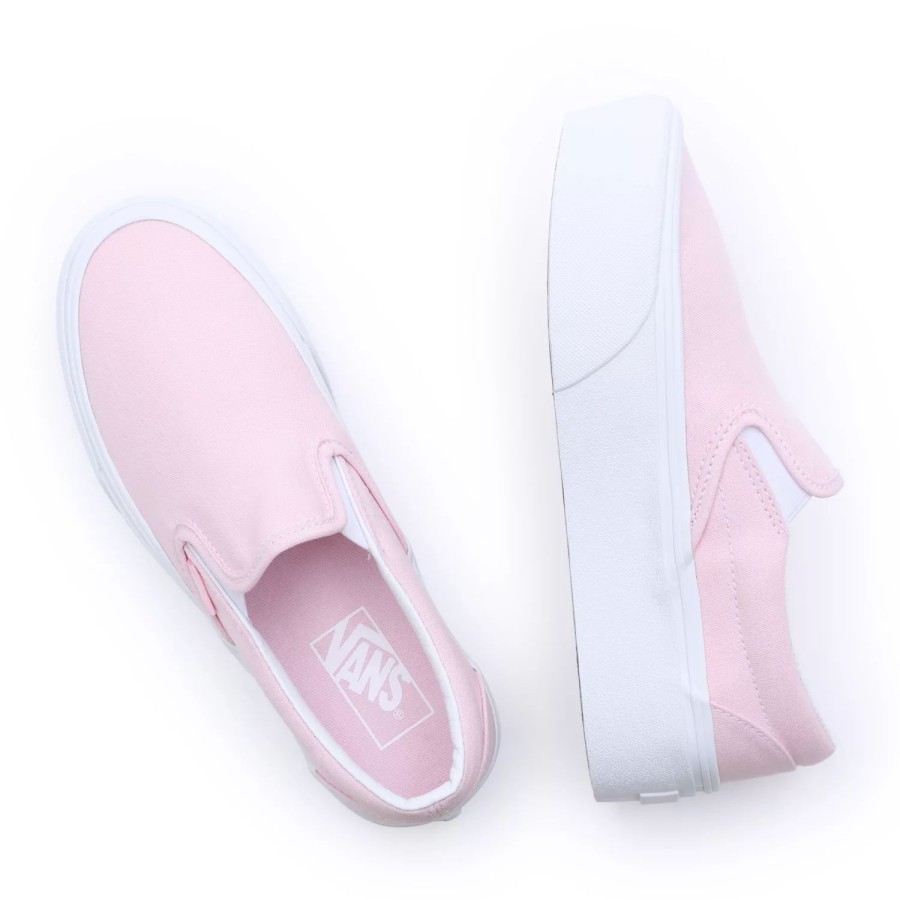 Damen VANS Classics | Classic Slip-On Stackforms Schuhe Rosa