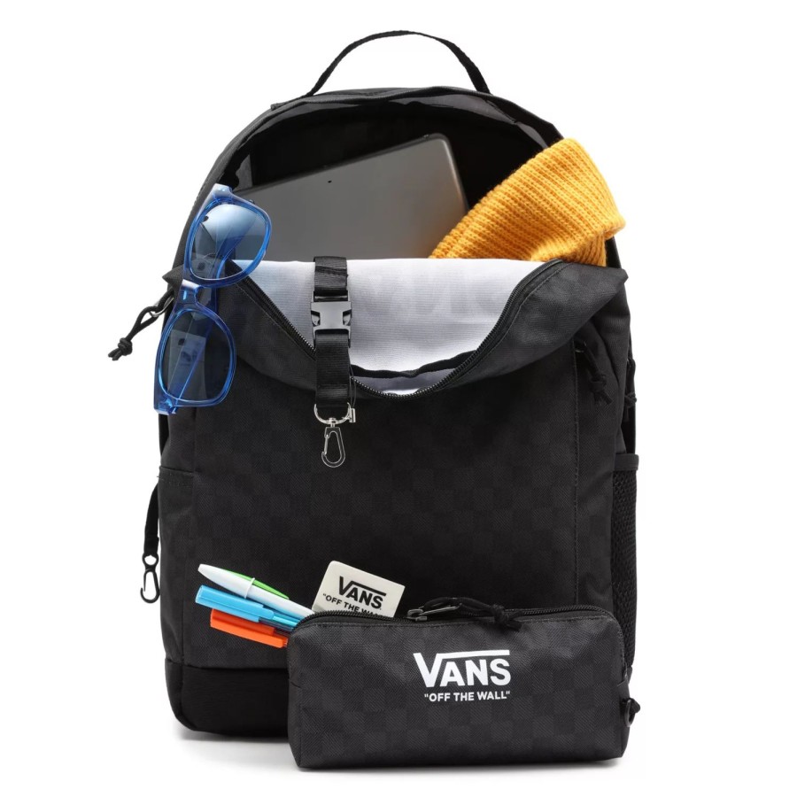 Kinder VANS Taschen & Rucksacke | Jungen Vans Skool Rucksack Schwarz