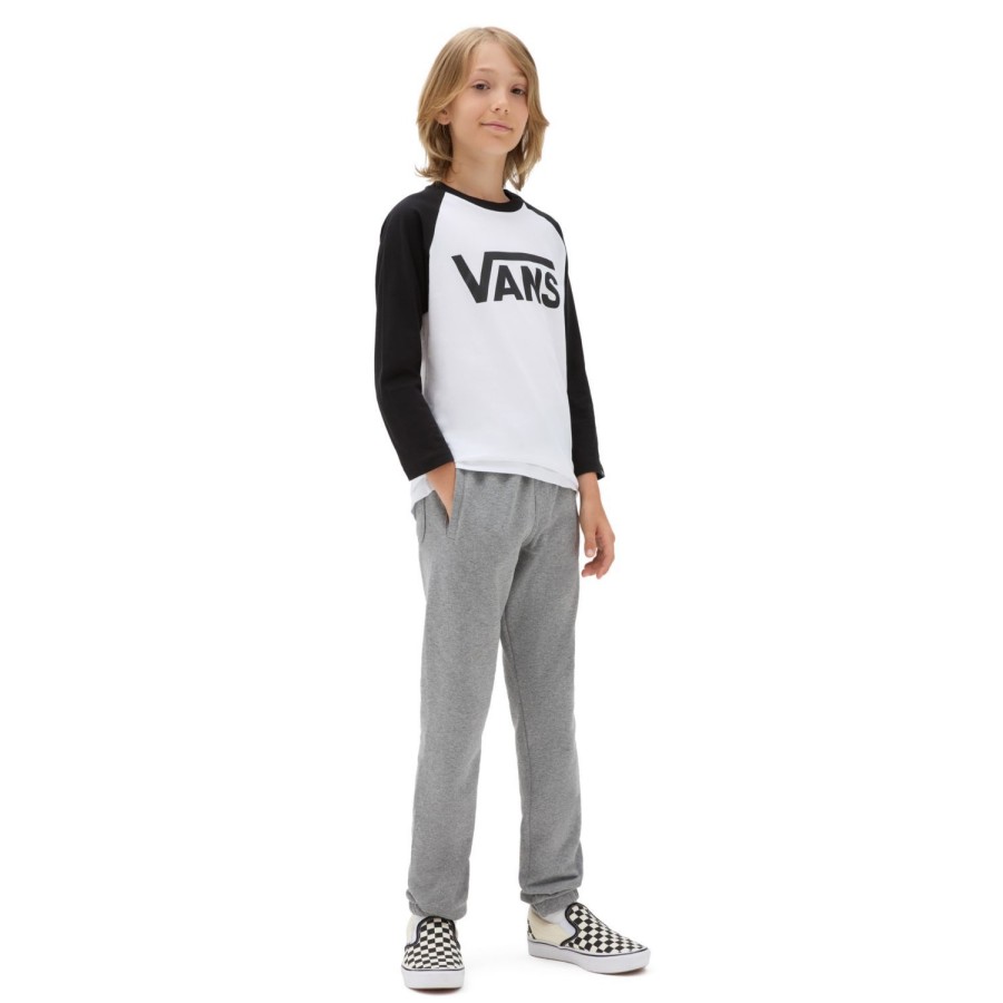 Kinder VANS Jungen-Bekleidung (8-14+) | Kinder Vans Classic Raglanshirt (8-14 Jahre) Weis