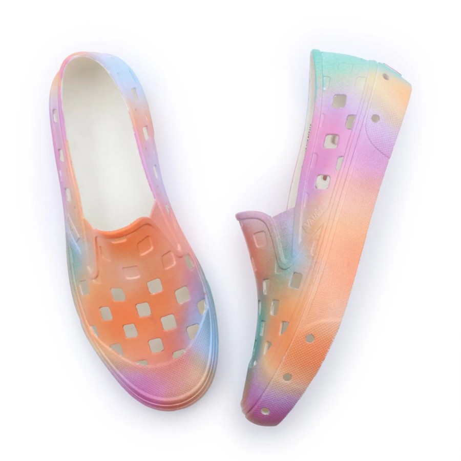 Damen VANS Slip-On-Schuhe | Aura Fade Slip-On Trk Schuhe Multicolour