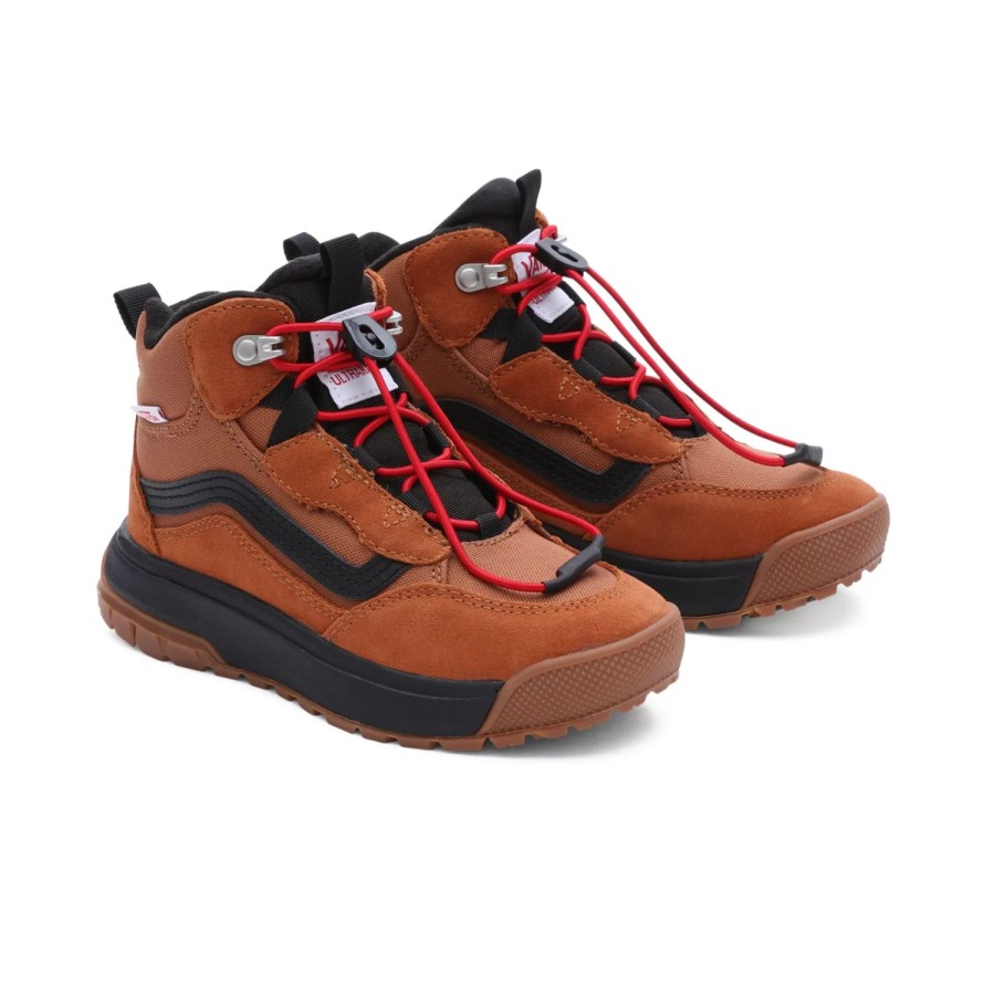 Kinder VANS Kinderschuhe (4-8 Jahre) | Kinder Ultrarange Hi Mte-1 Schuhe (4-8 Jahre) Schwarz, Braun