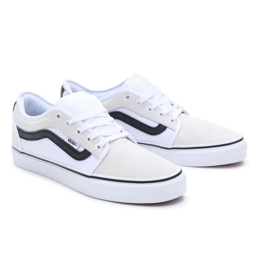 Herren VANS Low-Top-Schuhe | Chukka Low Sidestripe Schuhe Weis