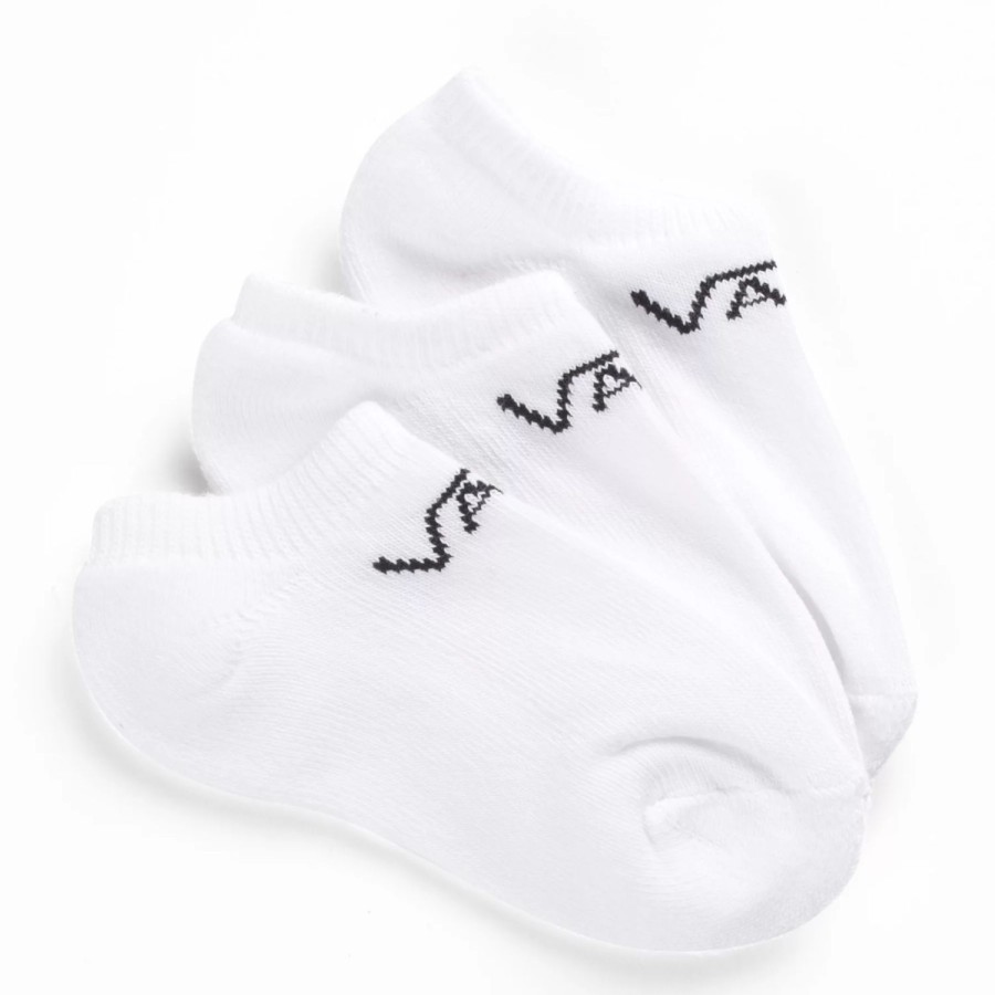 Kinder VANS Socken | Kinder Classic Kick Socken (3 Paar) Weis