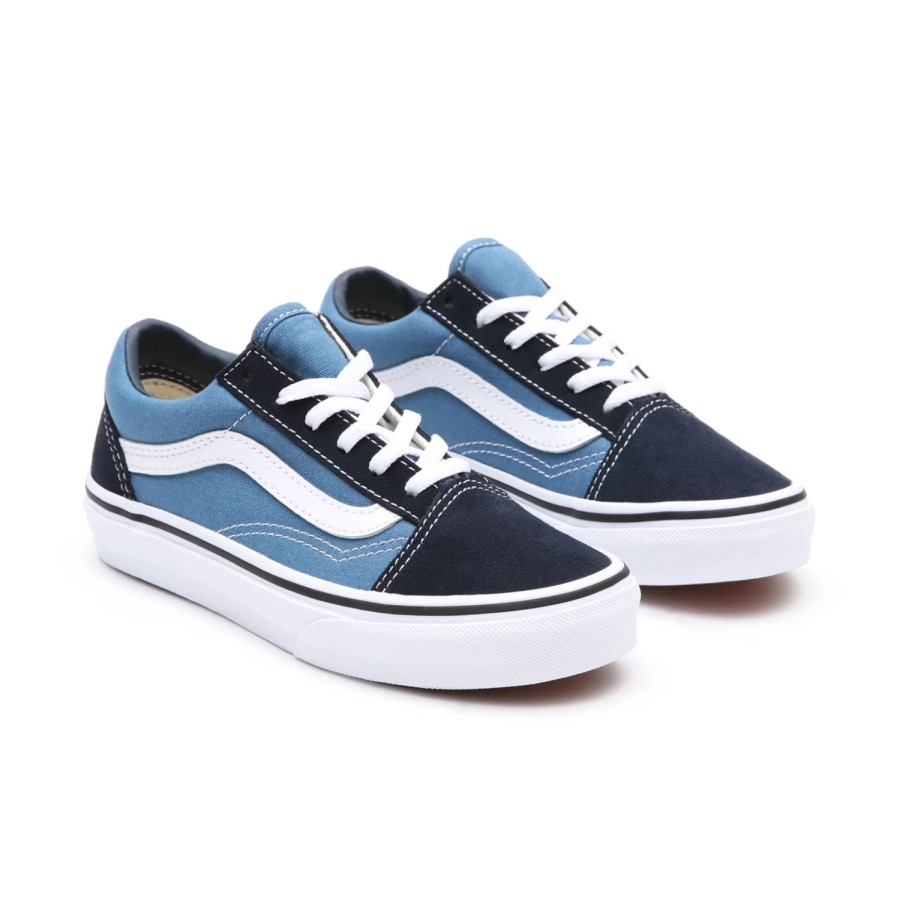 Kinder VANS Kinderschuhe (4-8 Jahre) | Kinder Old Skool Schuhe (4-8 Jahre) Blau