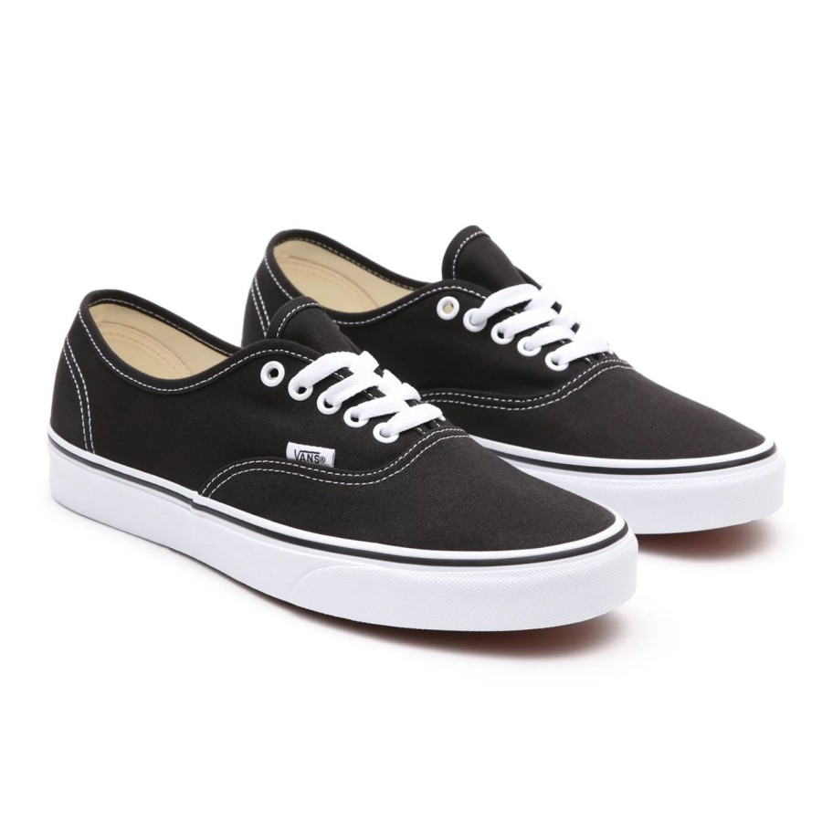 Herren VANS Low-Top-Schuhe | Authentic Schuhe Schwarz