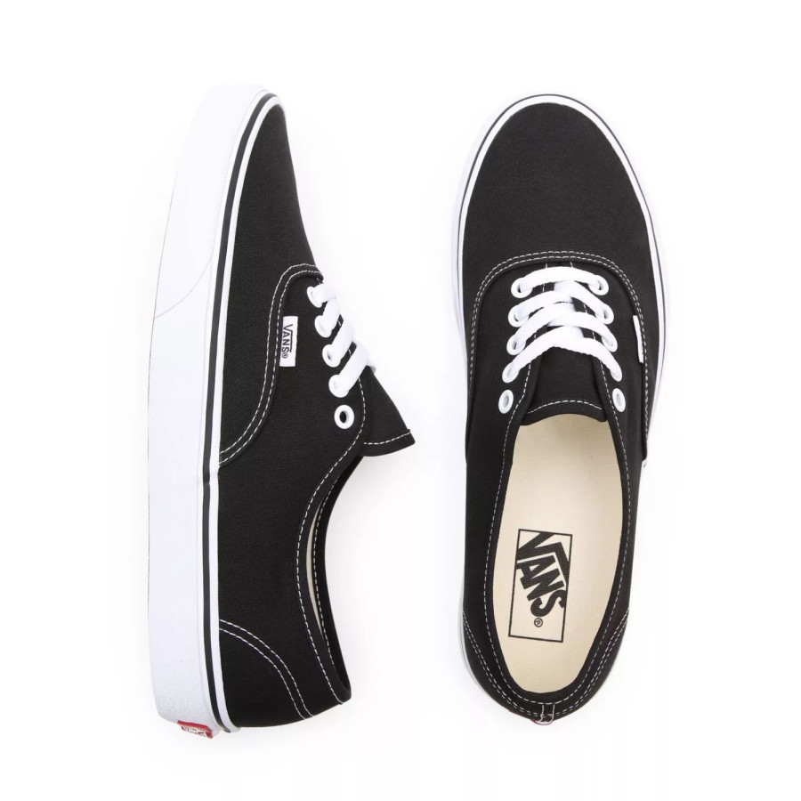 Herren VANS Low-Top-Schuhe | Authentic Schuhe Schwarz