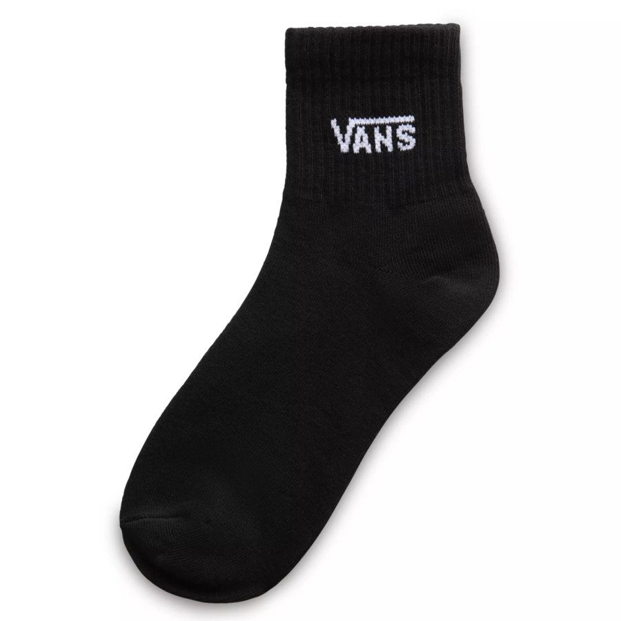 Damen VANS Socken | Half Crew Socken 36,5-41 (1 Paar) Schwarz