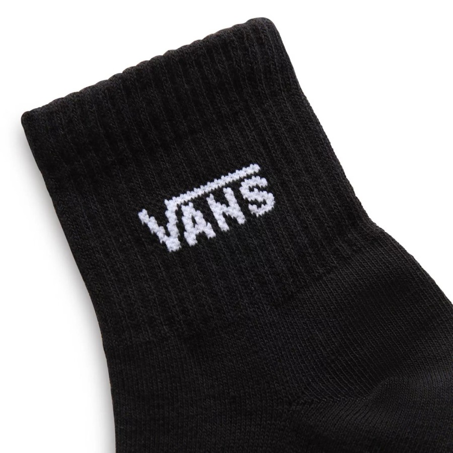 Damen VANS Socken | Half Crew Socken 36,5-41 (1 Paar) Schwarz