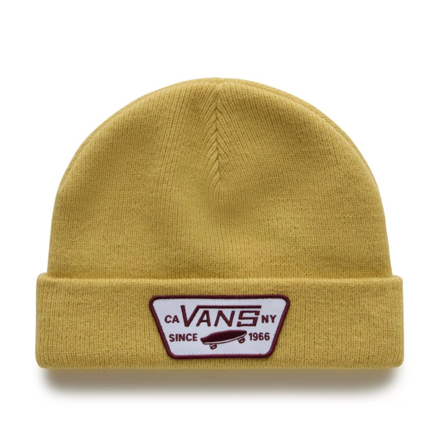 Herren VANS Mutzen, Caps & Hute | Vans Shallow Cuff Beanie Grun