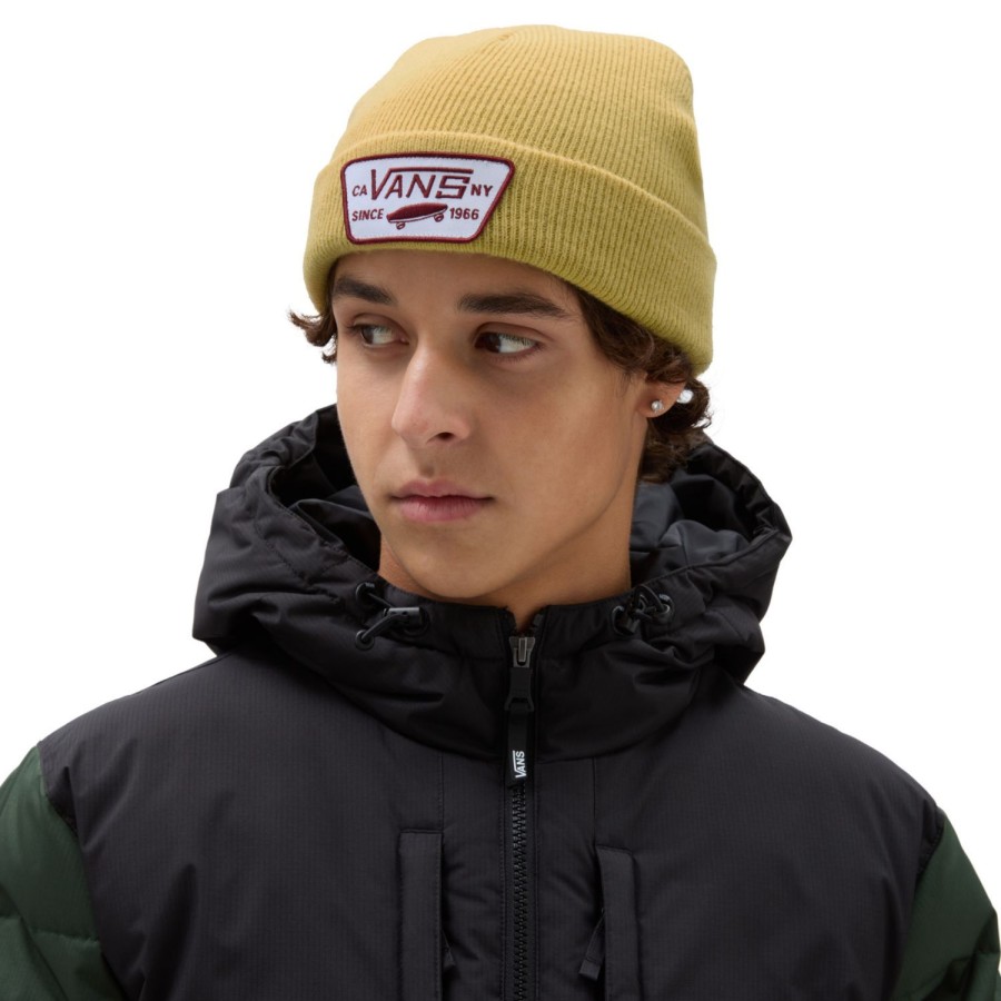 Herren VANS Mutzen, Caps & Hute | Vans Shallow Cuff Beanie Grun