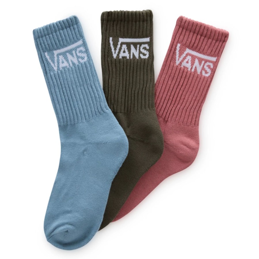 Damen VANS Socken | Classic Crew Socken (3 Paar) Grun