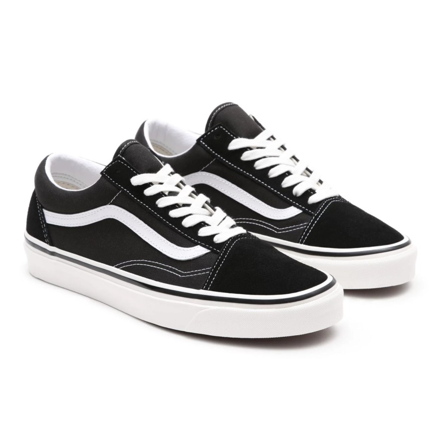 Herren VANS Low-Top-Schuhe | Anaheim Factory Old Skool 36 Dx Schuhe Schwarz