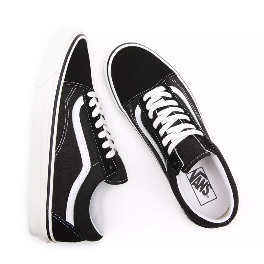 Herren VANS Low-Top-Schuhe | Anaheim Factory Old Skool 36 Dx Schuhe Schwarz