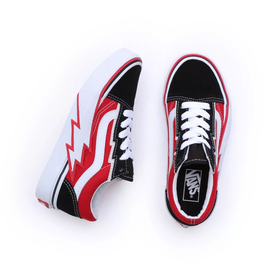 Kinder VANS Classics | Kinder Old Skool Bolt Schuhe (4-8 Jahre) Rot