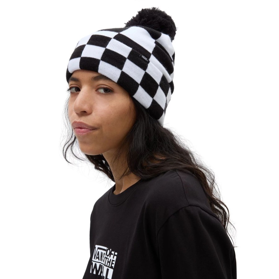 Herren VANS Mutzen, Caps & Hute | Spirit Pom Beanie Schwarz