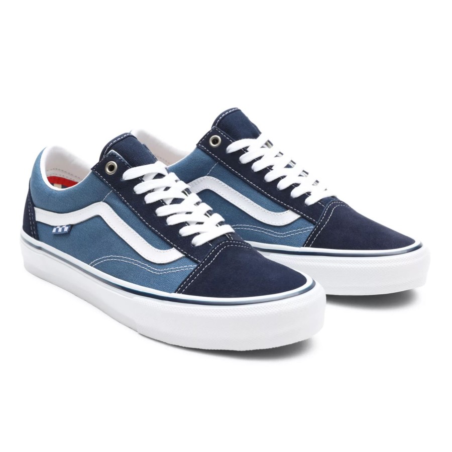 Herren VANS Low-Top-Schuhe | Old Skool Skateschuhe Blau