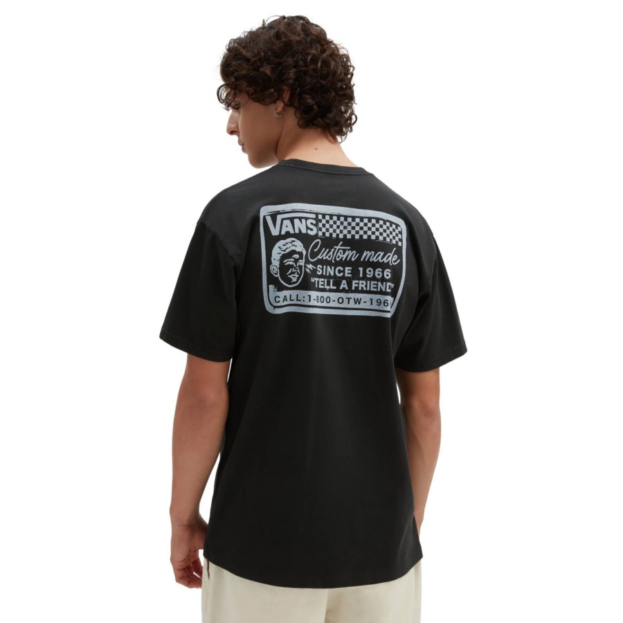 Herren VANS T-Shirts & Tank Tops | Psyche T-Shirt Schwarz