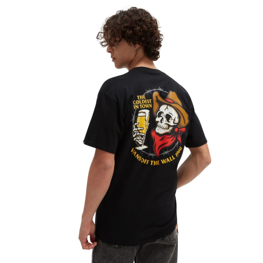 Herren VANS T-Shirts & Tank Tops | Coldest In Town T-Shirt Schwarz