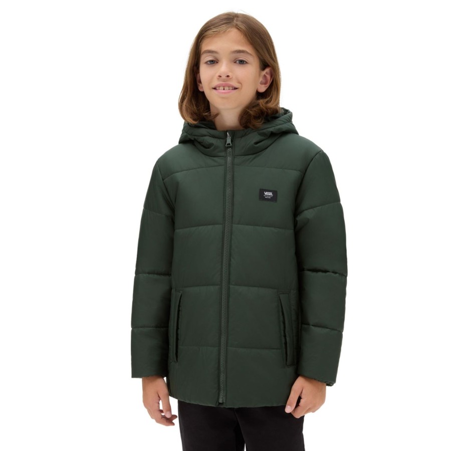 Kinder VANS Jungen-Bekleidung (8-14+) | Jungen Norris Mte-1 Steppjacke (8-14 Jahre) Grun