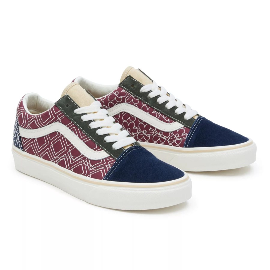 Damen VANS Low-Top Sneaker | Old Skool Schuhe Multicolour