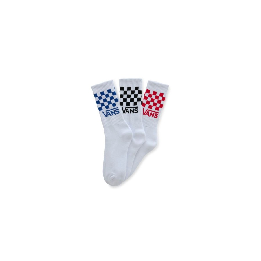 Kinder VANS Socken | Kinder Drop V Classic Check Crew Socken (3 Paar) Multicolour