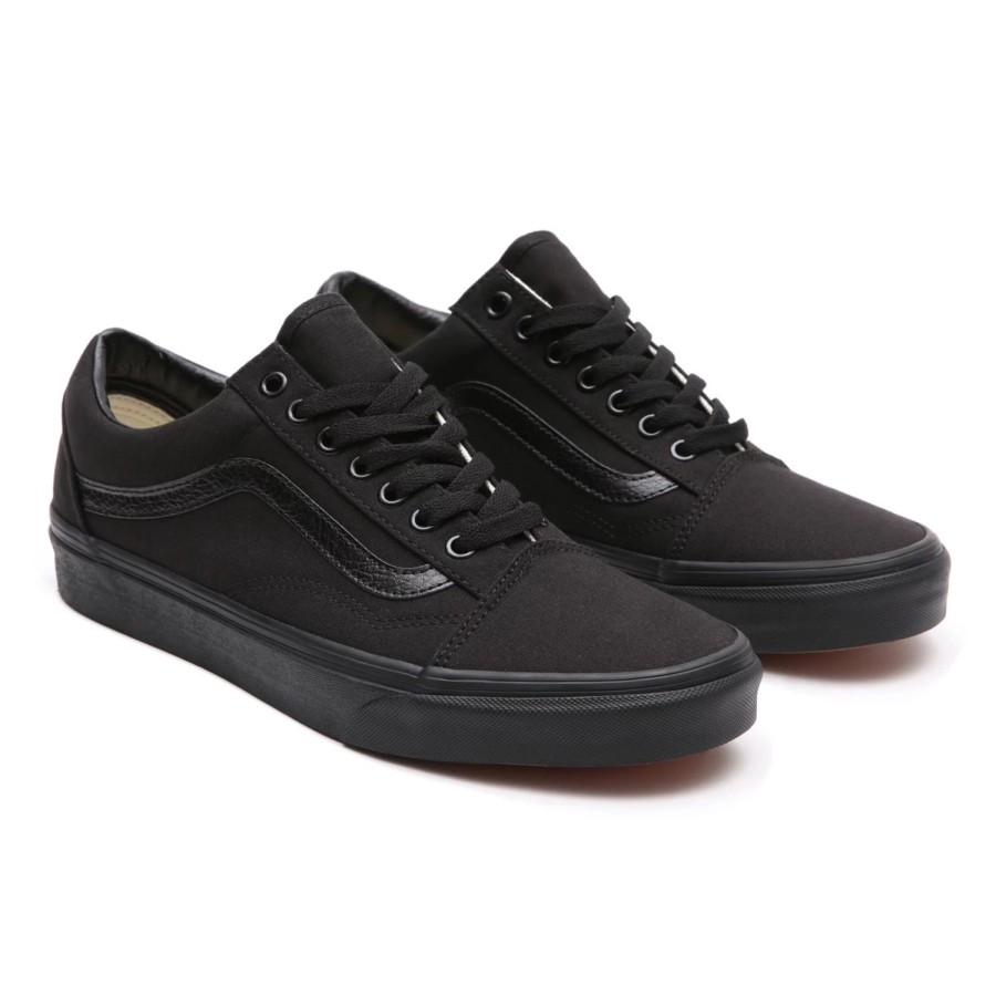 Damen VANS Low-Top Sneaker | Old Skool Schuhe Schwarz