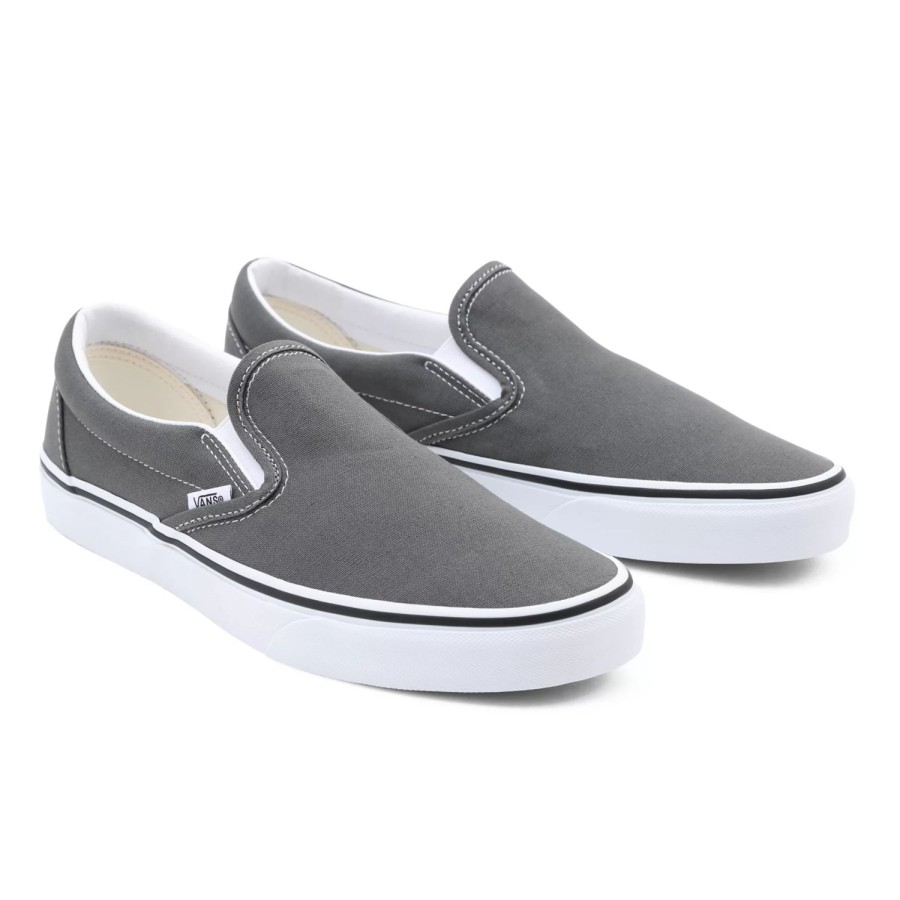 Damen VANS Slip-On-Schuhe | Classic Slip-On Schuhe Grau