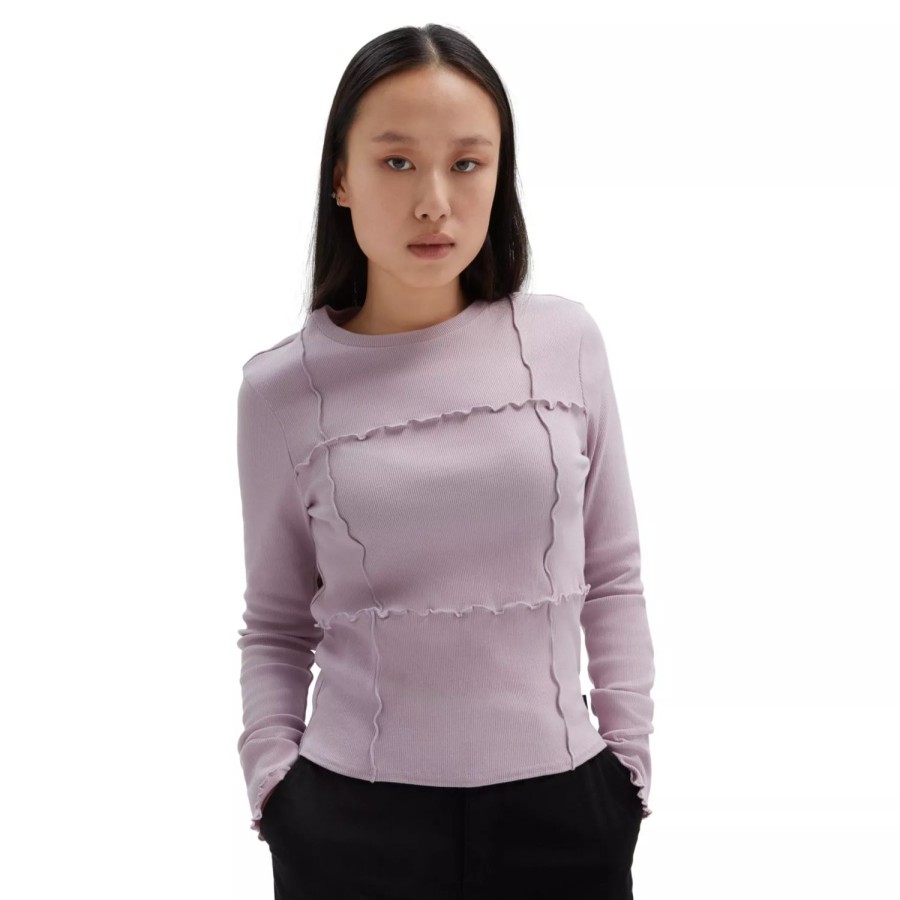 Damen VANS T-Shirts & Oberteile | Callista Langarmshirt Violett