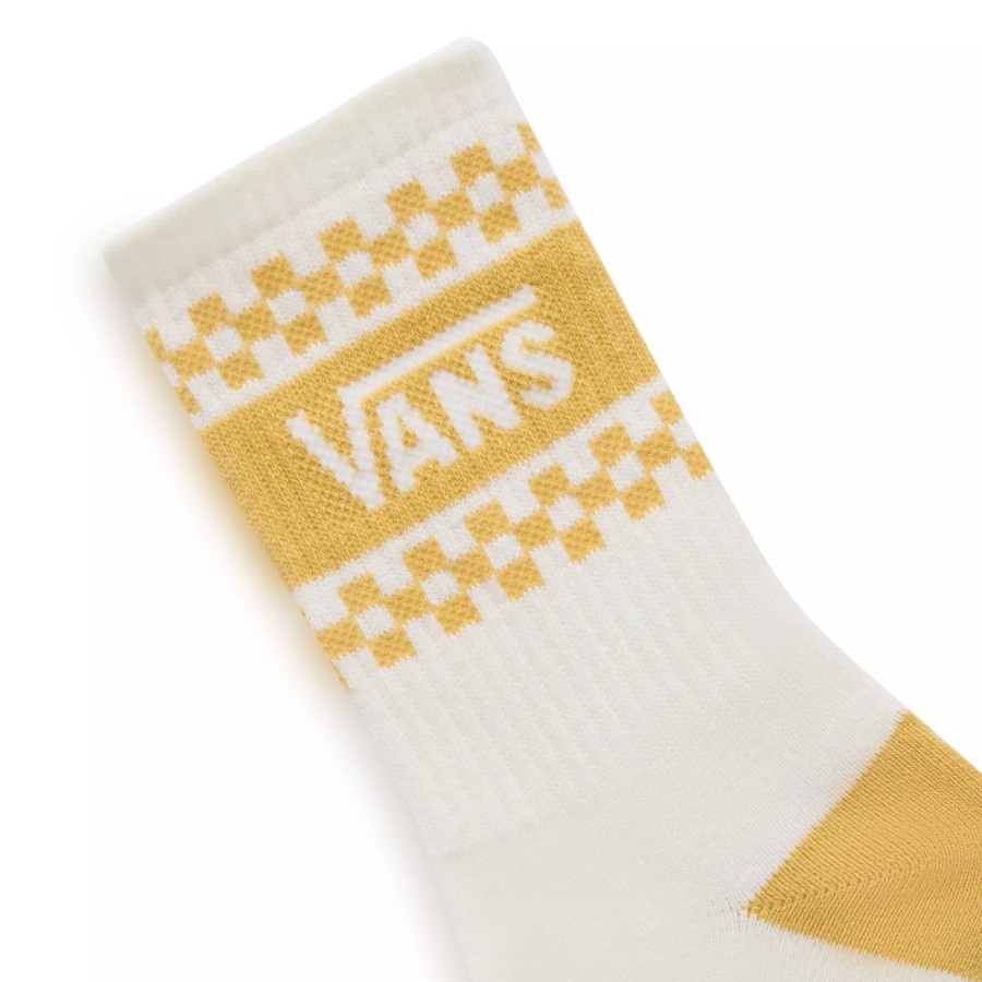 Damen VANS Socken | Girl Gang Crew Socken (1 Paar) Gelb