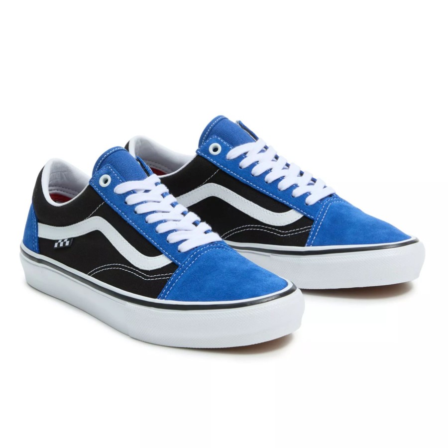 Damen VANS Skateschuhe | Skate Old Skool Schuhe Blau, Schwarz