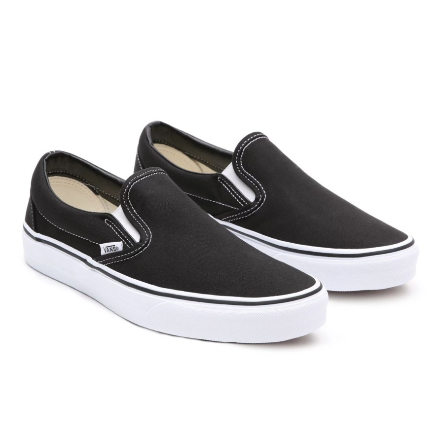 Damen VANS Slip-On-Schuhe | Classic Slip-On Schuhe Schwarz