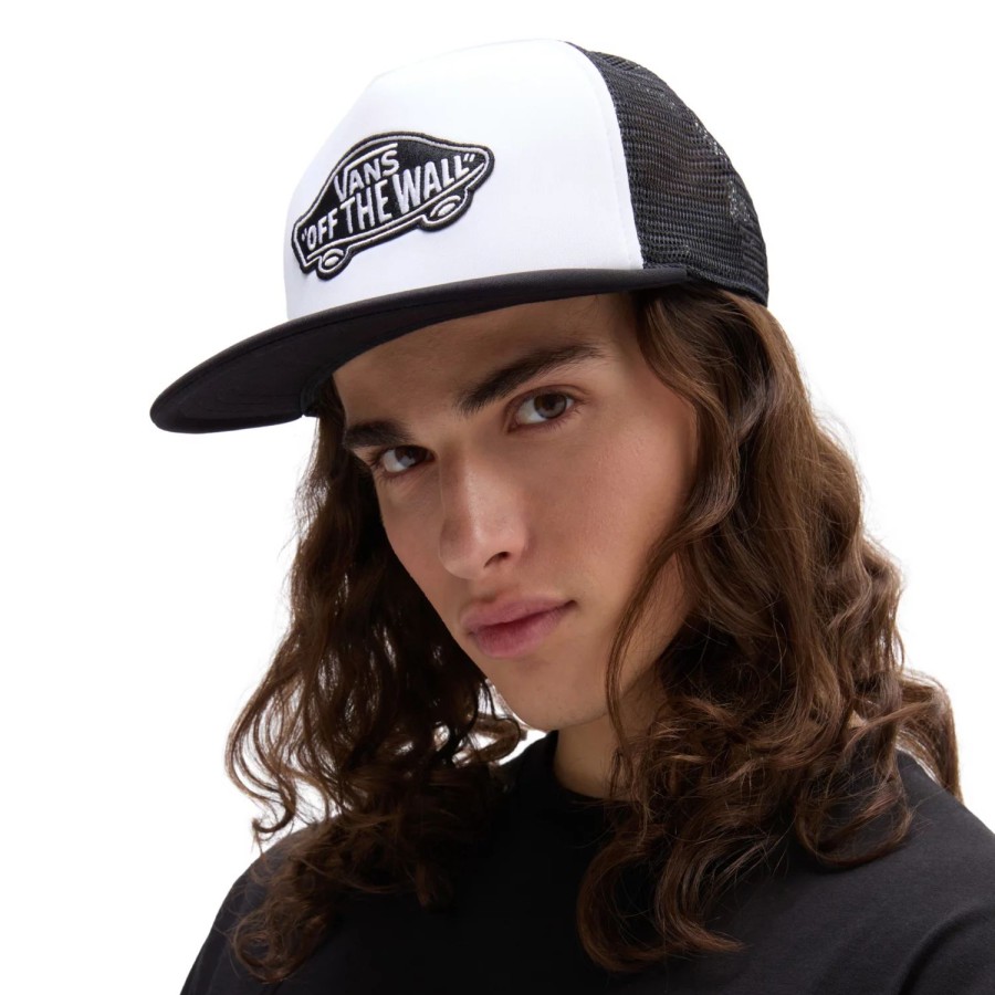 Herren VANS Mutzen, Caps & Hute | Classic Patch Trucker Kappe Weis