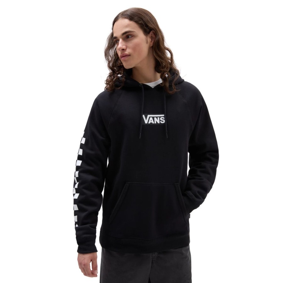 Herren VANS Kapuzenpullover & Sweatshirts | Versa Standard Kapuzenpullover Schwarz