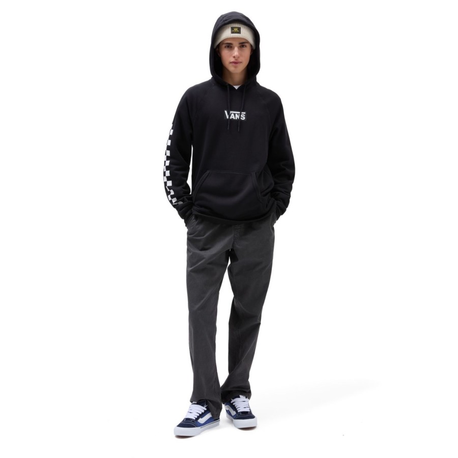 Herren VANS Kapuzenpullover & Sweatshirts | Versa Standard Kapuzenpullover Schwarz