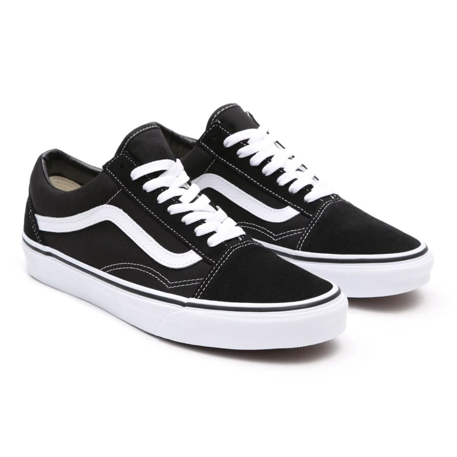 Herren VANS Low-Top-Schuhe | Old Skool Schuhe Schwarz