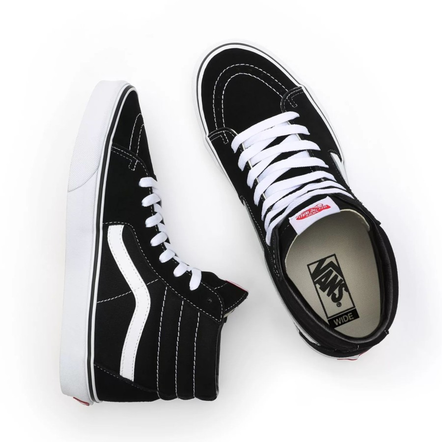 Herren VANS High-Top-Schuhe | Sk8-Hi In Weiter Passform Schwarz