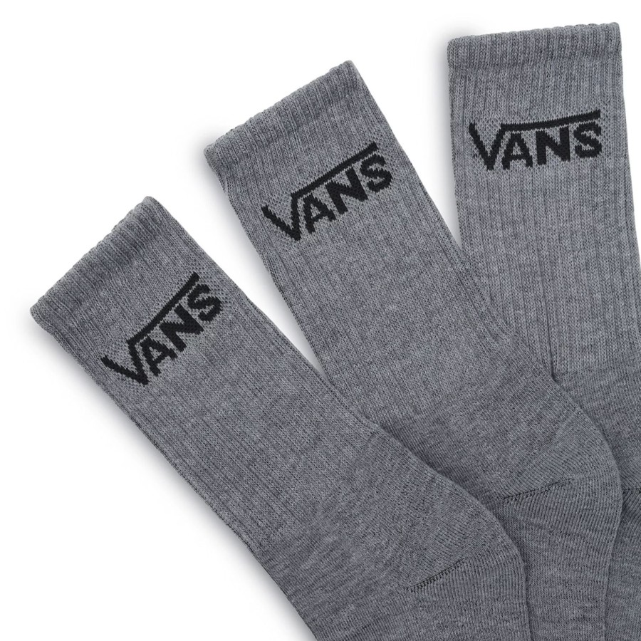 Damen VANS Socken | Classic Crew Socken (3 Paar) Grau