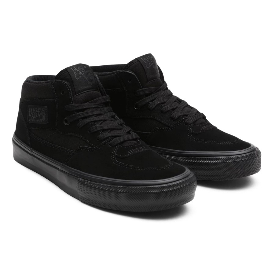 Damen VANS Skateschuhe | Skate Half Cab Schuhe Schwarz