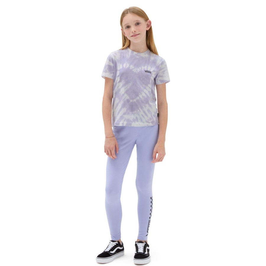 Kinder VANS Madchen-Bekleidung (8-14+) | Madchen Abby Sweer Lavender T-Shirt (8-14 Jahre) Violett