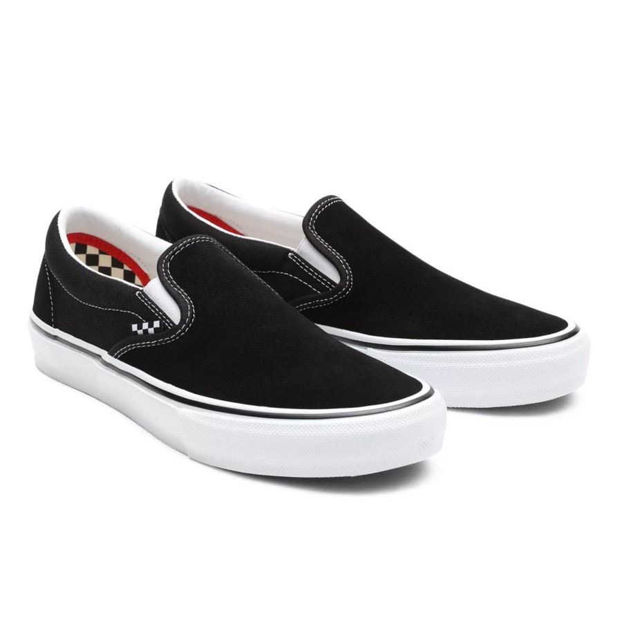 Herren VANS Skateschuhe | Slip-On Skateschuhe Schwarz