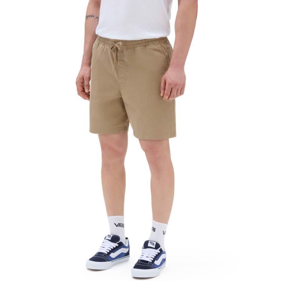 Herren VANS Hosen Guide | Range Relaxed Elastic Shorts Beige