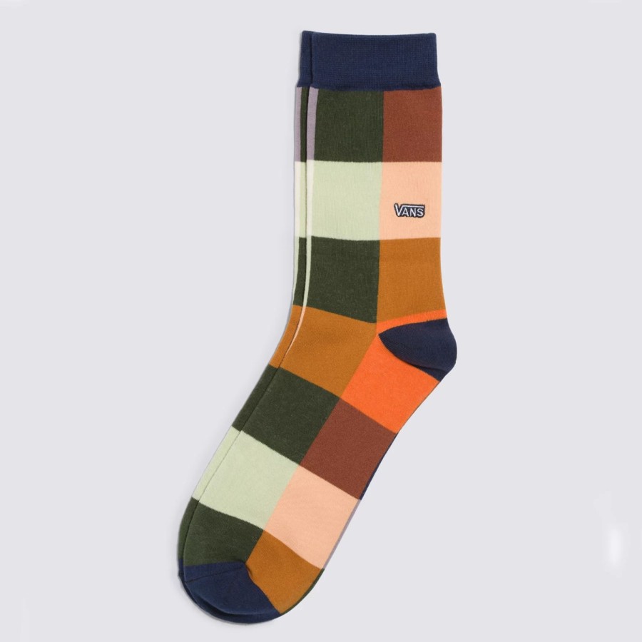 Herren VANS Socken | Classic Print 3/4 Crew Socken (1 Paar) Orange